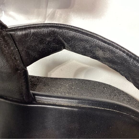 Vince Laguna Leather Platform Sandal In Black - Picture 13 of 16